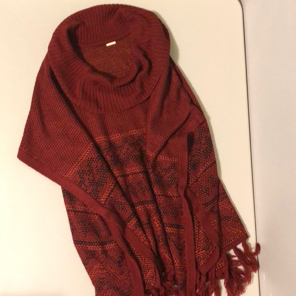 Poncho Sweater - Picture 3 of 3